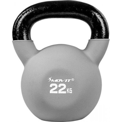 Гиря Movit прогумована 22 кг, чорний-сірий, код: M-9428087-IN Гиря Movit прогумована 22 кг, чорний-сірий, код: M-9428087-IN