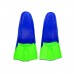 Ласти для плавання в басейні SNS TE-2737-3-3032-С+СА розмір 30-32, синьо-салатовий, код: 11441-SNS