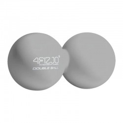 Масажний м'яч подвійний 4FIZJO Lacrosse Double Ball 6.5 x 13.5 см Grey, код: P-5907739314345