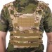 Плитоноска для бронепластин Tactical Military Rangers із системою Molle, камуфляж Multicam, код: ZK-5515_KM