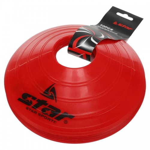 Фішки для розмітки поля Star 10 шт, червоний, код: SA413S_R Фішки для розмітки поля Star 10 шт, червоний, код: SA413S_R