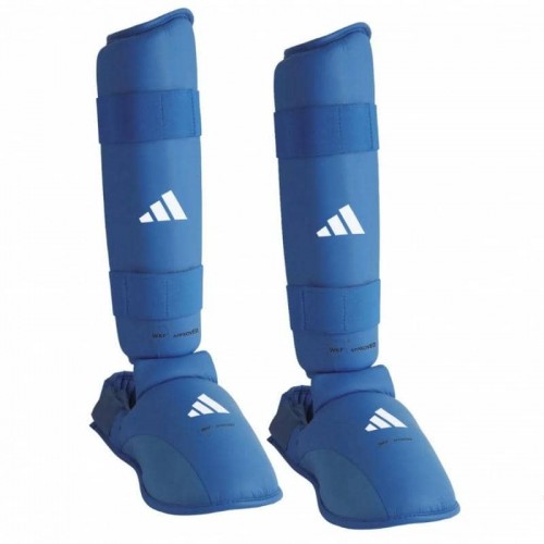 Захист гомілки та стопи Adidas з ліцензією WKF XL, синій, код: 15570-665