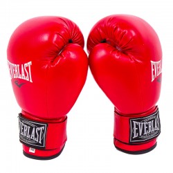 Боксерські рукавички Everlast 6oz, червоний, код: EVDX380-6R-WS
