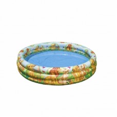 Дитячий надувний басейн Intex Король Лев Lion King 3 Ring Pool (147x33 см), код: 58420-IB