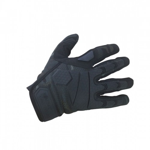 Тактичні рукавички Kombat Alpha Tactical Gloves M, чорний, код: kb-atg-blk-m