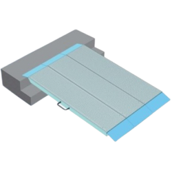 Пандус широкий Норма-Трейд для людей з інвалідністю 1450х770х45 мм, код: ПШ-125