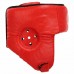 Шолом боксерський відкритий шкіряний Boxer M, червоний, код: 2027_MR-S52 Шолом боксерський відкритий шкіряний Boxer M, червоний, код: 2027_MR-S52