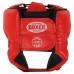 Шолом боксерський відкритий шкіряний Boxer M, червоний, код: 2027_MR-S52 Шолом боксерський відкритий шкіряний Boxer M, червоний, код: 2027_MR-S52