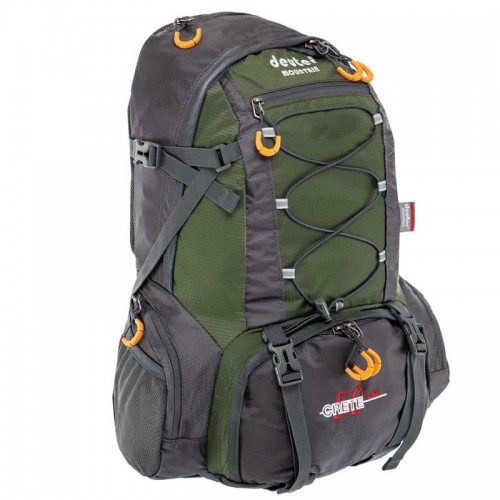 Рюкзак туристичний Deuter 25л з каркасною спинкою, оливковий, код: GA-612_OL