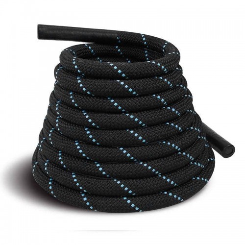 Канат тренувальний для кросфіта WCG Battle Rope 15000х38 мм, чорний, код: W-38х15-IF