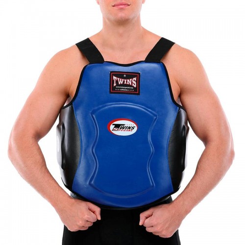 Захист корпусу (жилет) тренера PU Twins синій, код: BO-7974_BL