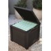 Стіл-скринька Keter Cube Rattan 208 л, коричневий, код: 7290106924840-TE