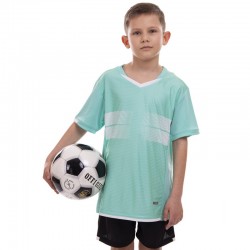 Форма футбольна дитяча PlayGame розмір 2XS, ріст 130, м"ятний, код: D8823B_2XST-S52