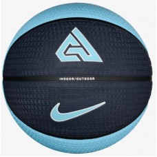 Мяч баскетбольный Nike Playground 8P 2.0 G Antetokounmpo Deflated №7, чорний-блакитний, код: 887791810663 Мяч баскетбольный Nike Playground 8P 2.0 G Antetokounmpo Deflated №7, чорний-блакитний, код: 887791810663