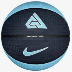 Мяч баскетбольный Nike Playground 8P 2.0 G Antetokounmpo Deflated №7, чорний-блакитний, код: 887791810663