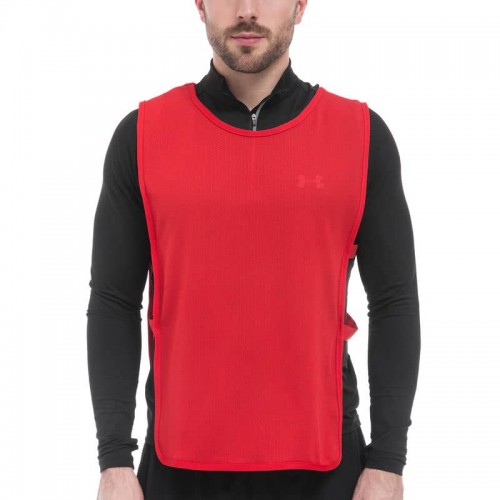 Манішка для футболу чоловіча PlayGame Size L червоний, код: CO-1676_R Манішка для футболу чоловіча PlayGame Size L червоний, код: CO-1676_R