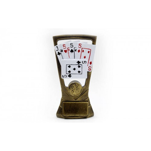 Статуетка нагородна спортивна PlayGame Карткові ігри, код: C-3339-B8