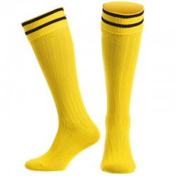 Гетри футбольні Zelart розмір 40-45, жовтий, код: CO-5607_Y