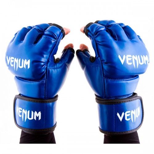 Рукавички для MMA Venum Flex розмір XL, синій, код: VM364-XLB-WS