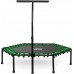 Батут Neo-Sport 11034 FT 127 см, чорний-зелений, код: 5903890604349-IN