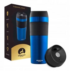 Термокухоль Mountain Goat Travel 400 мл, синій, код: P-5907739315700