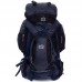 Рюкзак туристичний Camping Color Life 2в1 90+10л, чорний-синій, код: 159_BKBL