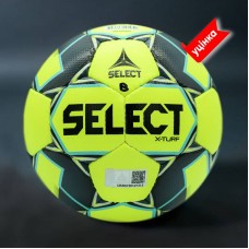 М"яч футбольний B-GR Select FB X-Turf №5, жовтий-сірий, код: 2000000098050