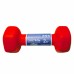Гантель вінілова Матова SNS 1х2 кг, червоний, код: 12310-SNS