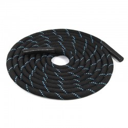 Канат тренувальний для кросфіта WCG Battle Rope 6000х38 мм, чорний, код: W-38х6-IF