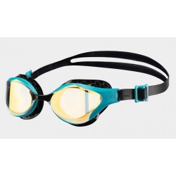 Окуляри для плавання Arena Air-Bold Swipe Mirror жовтий-бірюзовий-чорний, код: 3468337082569
