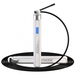 Скакалка акумуляторна RDX 75P інтелектуальна з цифровим лічильником із USB і додатком, код: SKD-75PAI-10.3FT