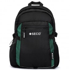 Рюкзак Seco Zurdo Black 440х280х200мм, чорний-зелений, код: 22290207-SE