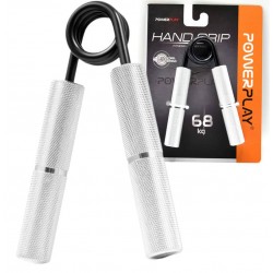 Еспандер-ножиці алюмінієвий PowerPlay Hand Grip 68 кг, срібний, код: PP_4322_68kg Еспандер-ножиці алюмінієвий PowerPlay Hand Grip 68 кг, срібний, код: PP_4322_68kg