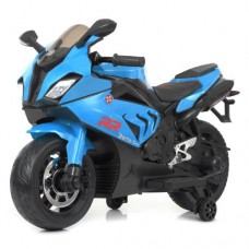 Дитячий електромобіль Bambi Мотоцикл BMW синій, код: M 4532EL-4-MP