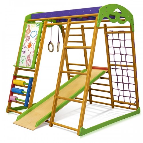 Дитячий спортивний комплекс для квартири «Карамелька», код: Карамелька