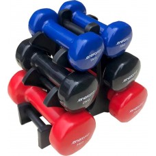 Комплект гантелей VDB Enero Fit стійка "Ялинка" 12 кг, код: 5907637337828-IN
