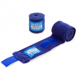 Бинти боксерські Matsa 2 м синій, код: MA-6245-2_BL