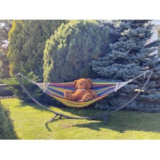 Двомісний гамак з планкою WCG Summer XXL 20000х15000 мм, веселка, код: H-17H-2-IF