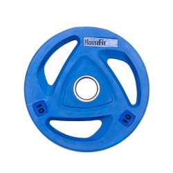 Диск олімпійський HouseFit OR-102-10, 10 кг, синій, код: К00010981 Диск олімпійський HouseFit OR-102-10, 10 кг, синій, код: К00010981