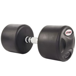 Гантель прогумована з хромованою ручкою Stein 1х26 кг, чорний, код: DB3051-26-ST Гантель прогумована з хромованою ручкою Stein 1х26 кг, чорний, код: DB3051-26-ST