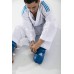 Захист гомілки та стопи Adidas з ліцензією WKF XS (32-34), синій, код: 15572-665