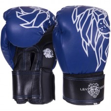 Рукавички боксерські Lev 12 унцій, синій, код: LV-4280_12BL