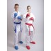 Захист гомілки та стопи Adidas з ліцензією WKF XS (32-34), синій, код: 15572-665