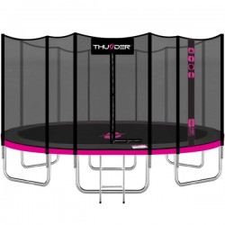Батут Thunder Outside Pro 16FT (4880 мм), рожевий, код: Outside-PRO-16FT-PINK-IN