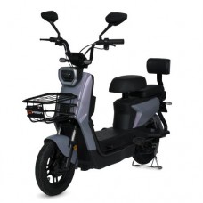 Електроскутер Profi Suwa 350W з кошиком, сірий, код: 6903317779413