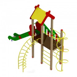 Ігровий комплекс Miros "Сонечко" 5080x3220x3620 мм, код: DIO819 Ігровий комплекс Miros "Сонечко" 5080x3220x3620 мм, код: DIO819