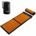 Килимок акупунктурний з валиком 4FIZJO Classic Mat XL Аплікатор Кузнєцова Black/Orange, 1200х460 мм, код: P-5907222931776