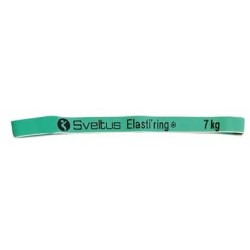 Гумка для фітнесу тканинна Sveltus Elasti"ring зелена, 7кг, код: SLTS-0025