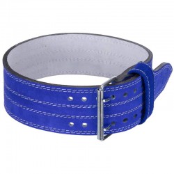 Пояс атлетичний шкіряний Zelart ширина 10см XXL, синій, код: SB-165155_XXL-S52