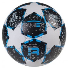 М"яч футбольний Ronex Grippy AD/F5, чорний-синій, код: RXG-F5B-WS